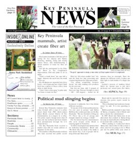Key Peninsula News, August 2009