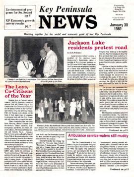 Key Peninsula News, January 30, 1989