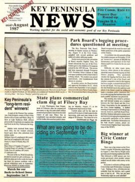 Key Peninsula News, August 18, 1987
