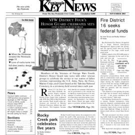 Key Peninsula News, November 2003
