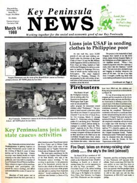 Key Peninsula News, March 14, 1988