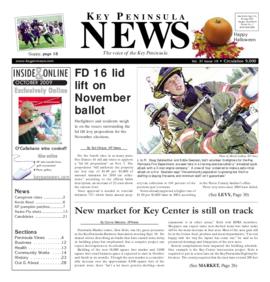 Key Peninsula News, October 2009