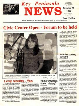 Key Peninsula News, October 23, 1989