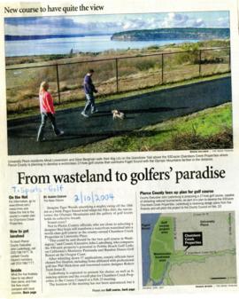 Tacoma News Tribune clipping from 2004-02-10