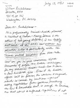 Letter from Vashon Island Resident 5
