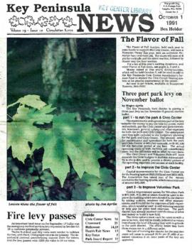 Key Peninsula News, October 1, 1991
