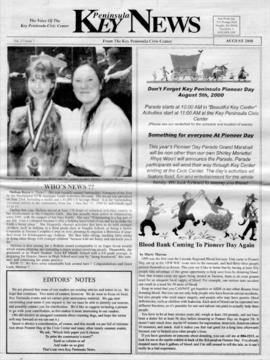 Key Peninsula News, August 2000