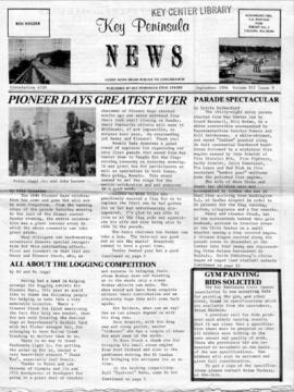 Key Peninsula News, September 1984