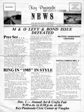 Key Peninsula News, December 1984