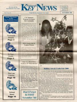 Key Peninsula News, November 2000