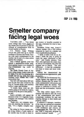 ASARCO Legal Woes Clipping 1993