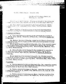 City Council Meeting Minutes, June 27, 1967