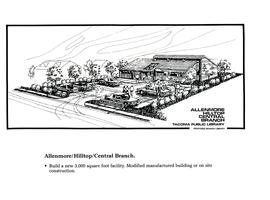 TPL Allenmore/Hilltop/Central Branch Preliminary Architectural Drawing