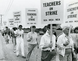 Teachers--Wash.--Strikes - 2