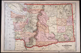 Map of Washington, 1904