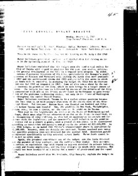 City Council Meeting Minutes, October 2, 1967