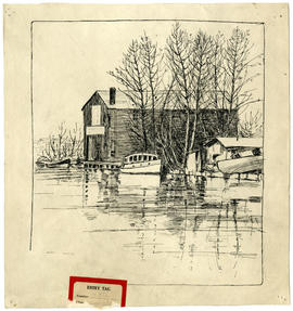 Drawing exhibited at Corcoran Gallery 1919