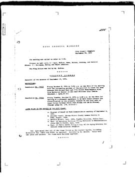 City Council Meeting Minutes, September 24, 1974