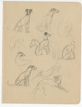 Folio of small drawings [untitled]
