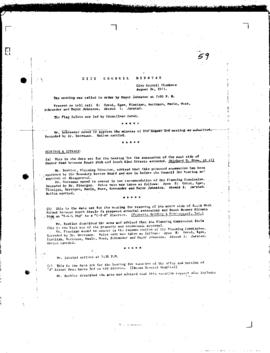 City Council Meeting Minutes, August 24, 1971