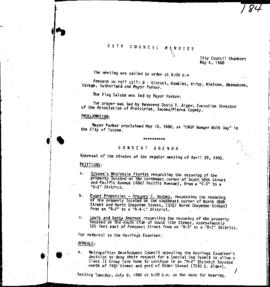 City Council Meeting Minutes, May 6, 1980